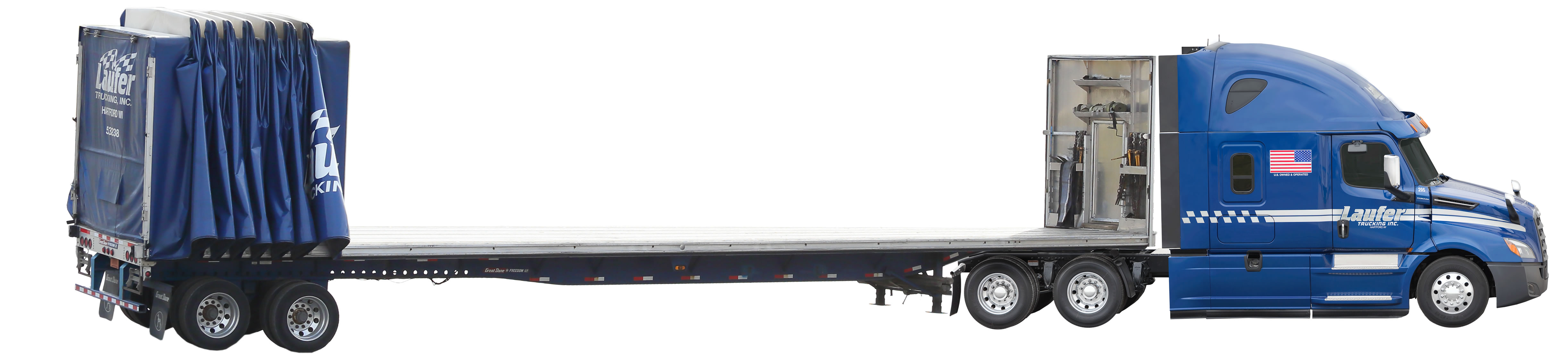 Curtain Side Trailer Conestoga